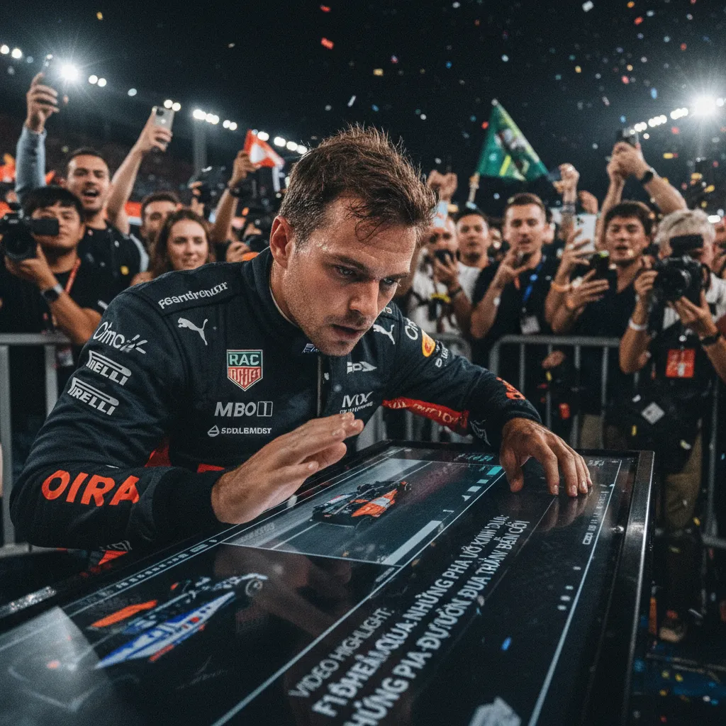 Toàn cảnh đêm qua: Khi đường đua trở thành bàn cờ