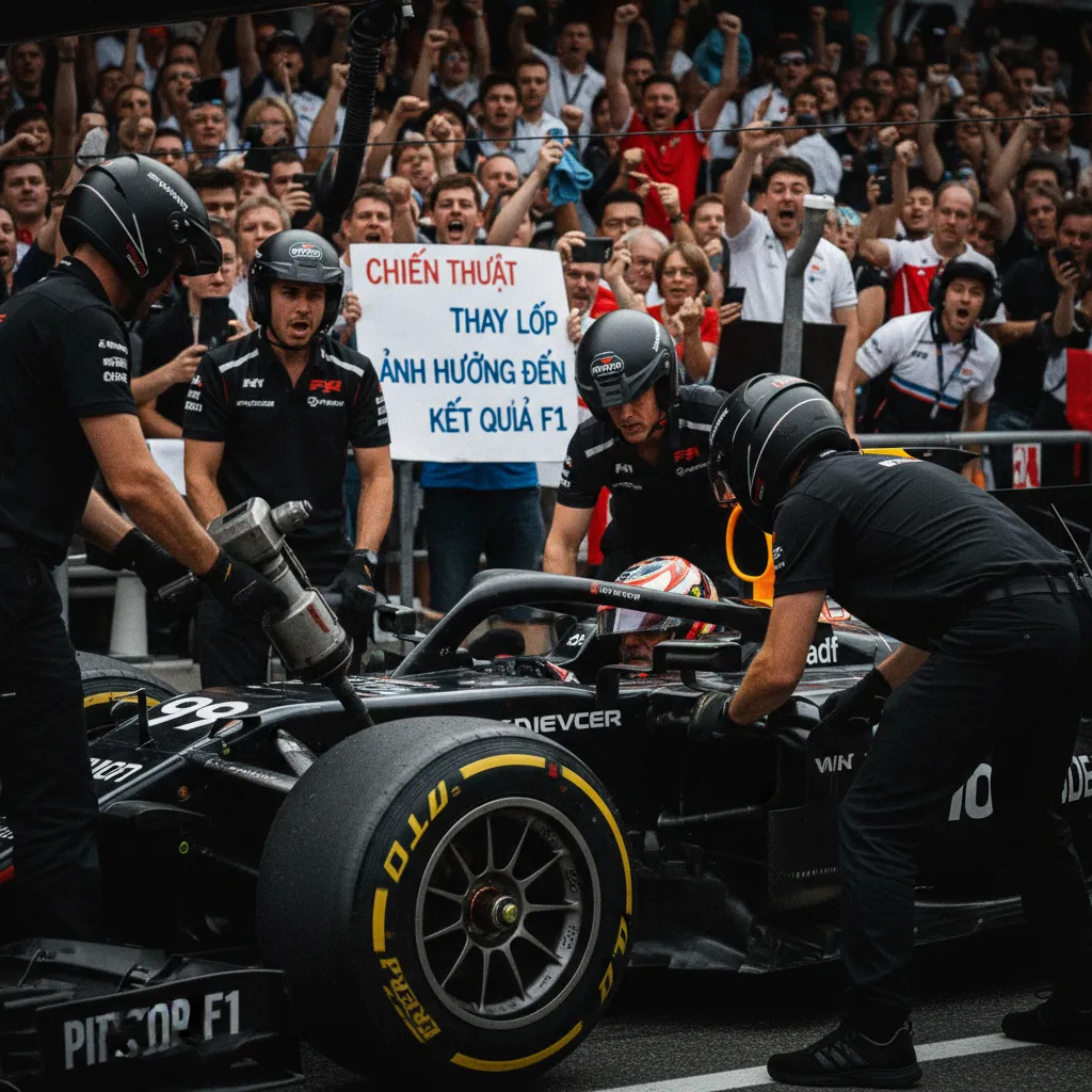 Pit Stop F1: Hơn Cả Việc Thay Lốp