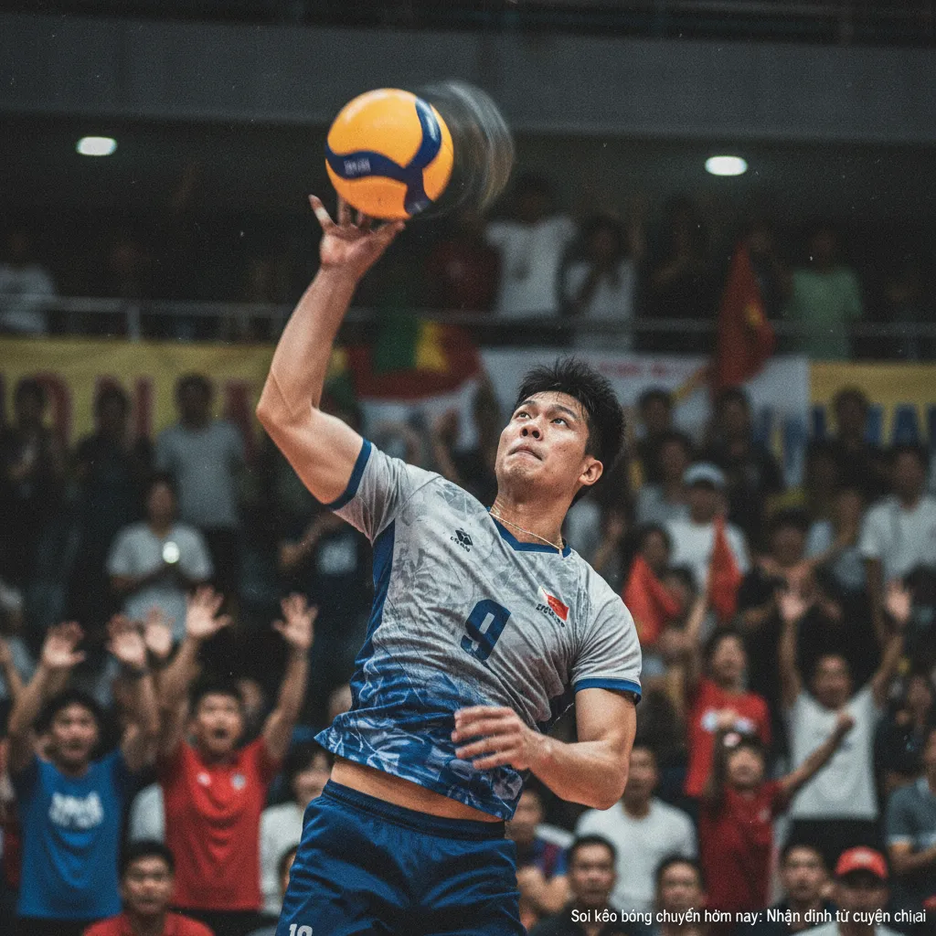 Một đội bóng chuyền đang thảo luận chiến thuật