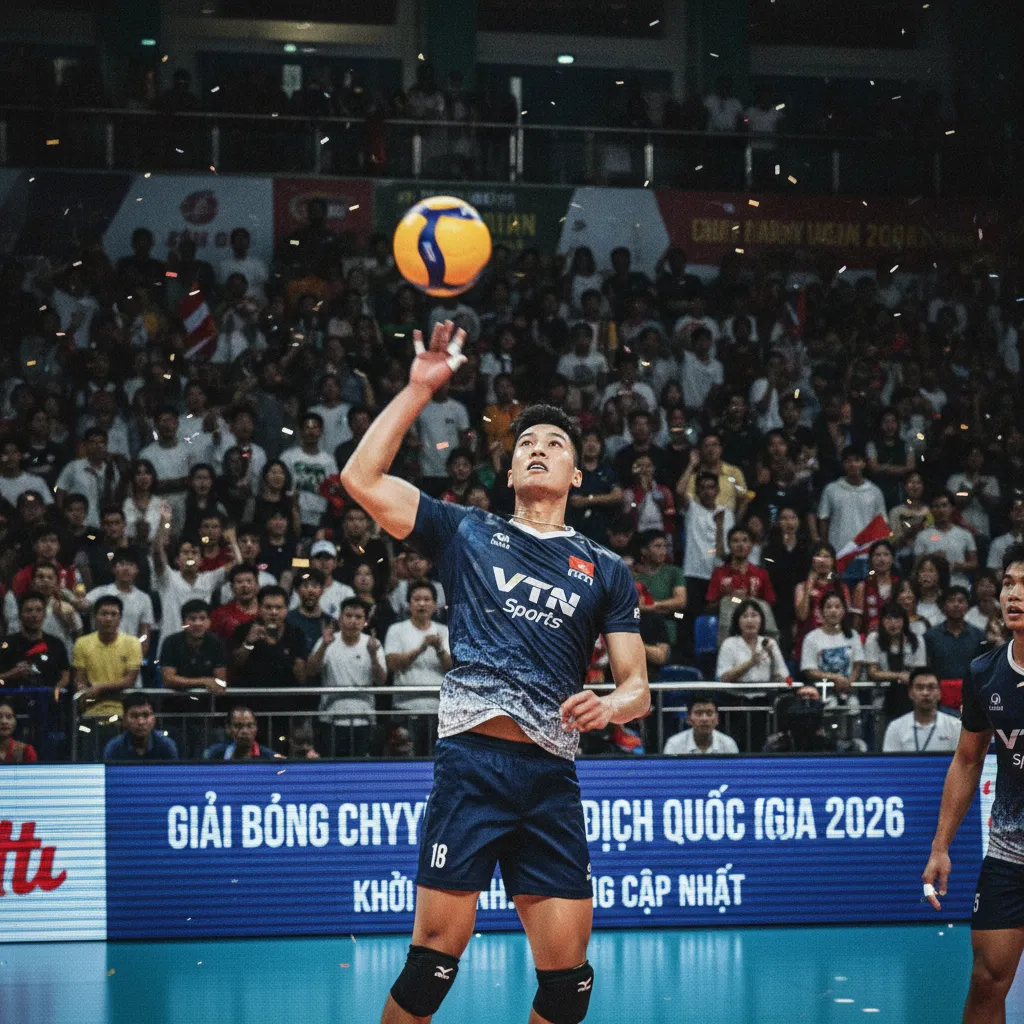 Không khí sôi động tại nhà thi đấu