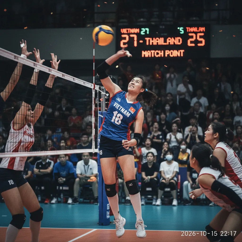 Đội tuyển bóng chuyền nữ Việt Nam hội ý chiến thuật