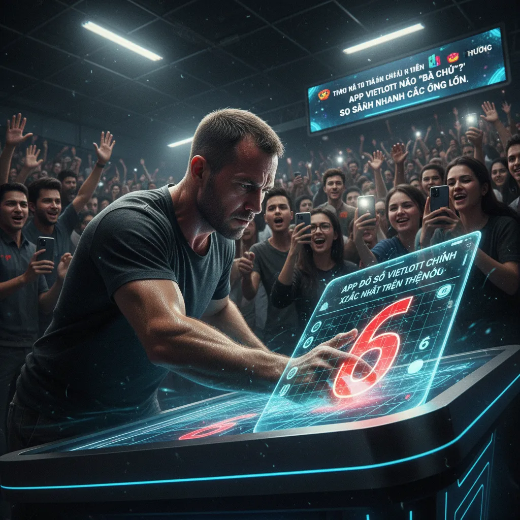 Giao diện App Vietlott SMS chính chủ