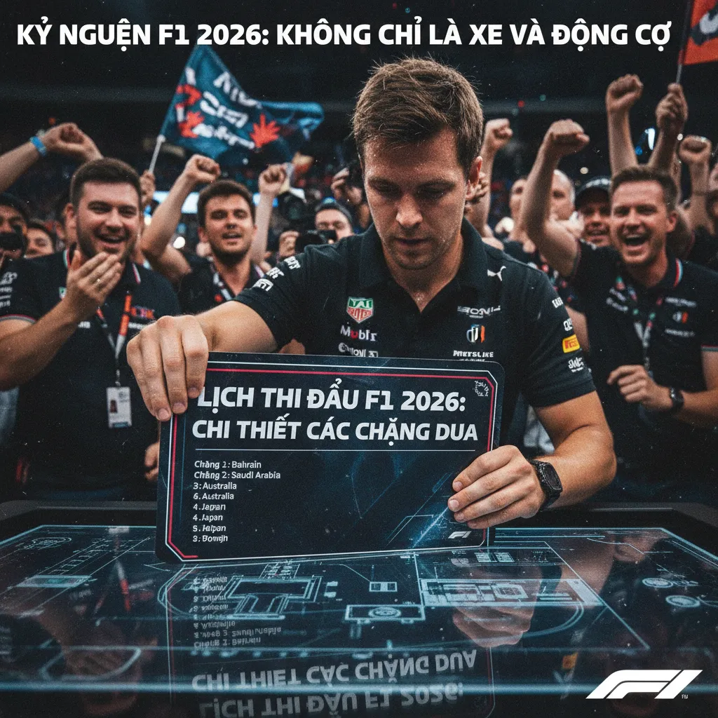 Kỷ nguyên F1 2026: Không chỉ là xe và động cơ